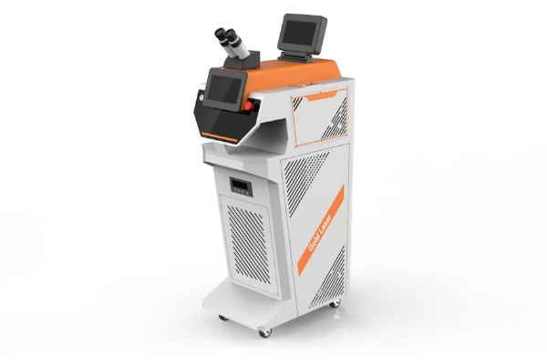 200WJewelry laser welding machine：Orange and white
