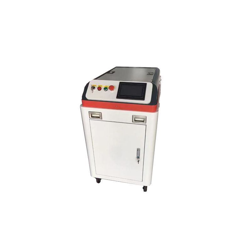 Pulse Laser Cleaning Machine Cleaning the Paint Surface